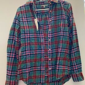 Uniqlo Red/Purple/Green Flannel